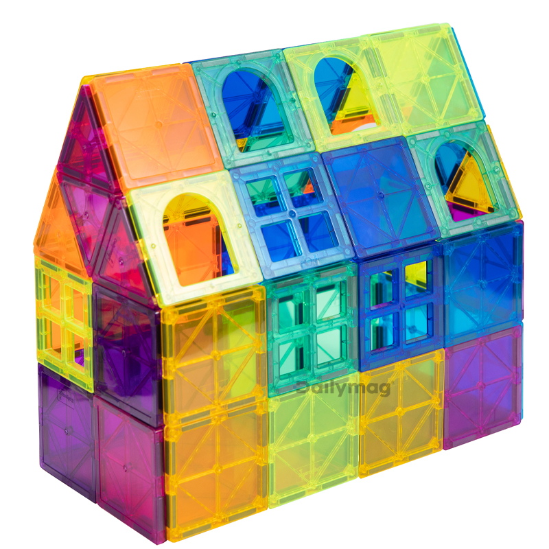 Magnetic Building Tiles Toy