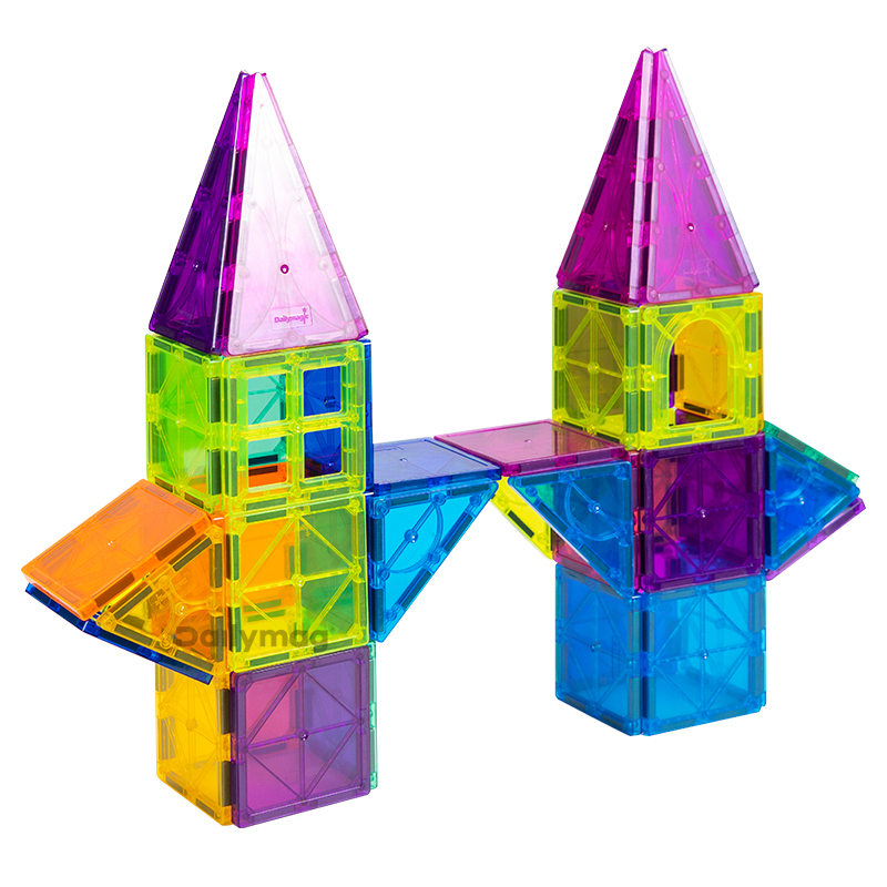 Magnetic Building Tiles Toy