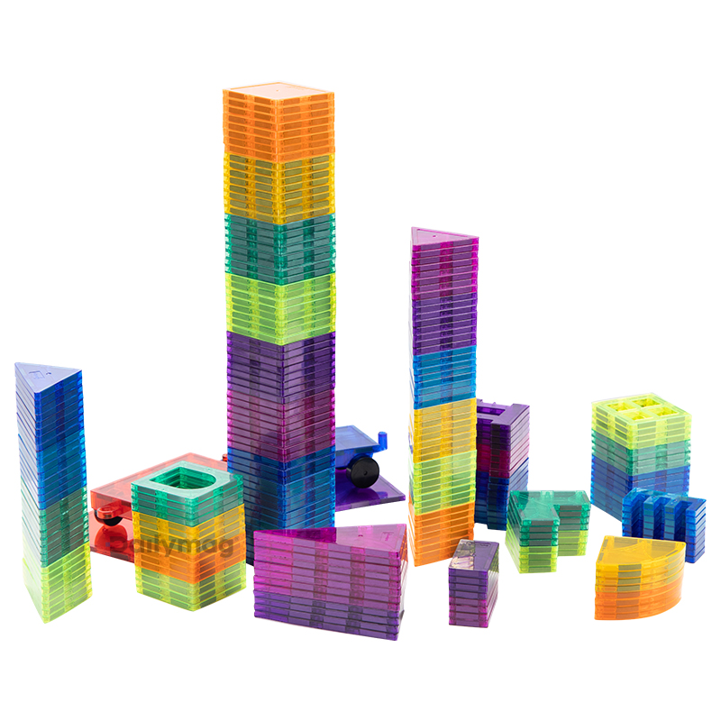 Luxury Popular 120pcs Magnetic Tile Toy set
